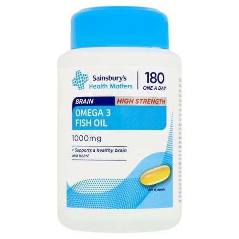 omega 3 sainsburys|sainsbury's omega 3 1000mg.